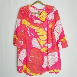 Lulu B. cowl neck top size XL